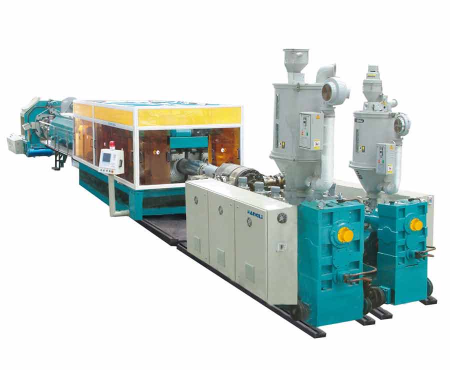 Equipamento de extrusão de tubo de parede estruturada com design alemão