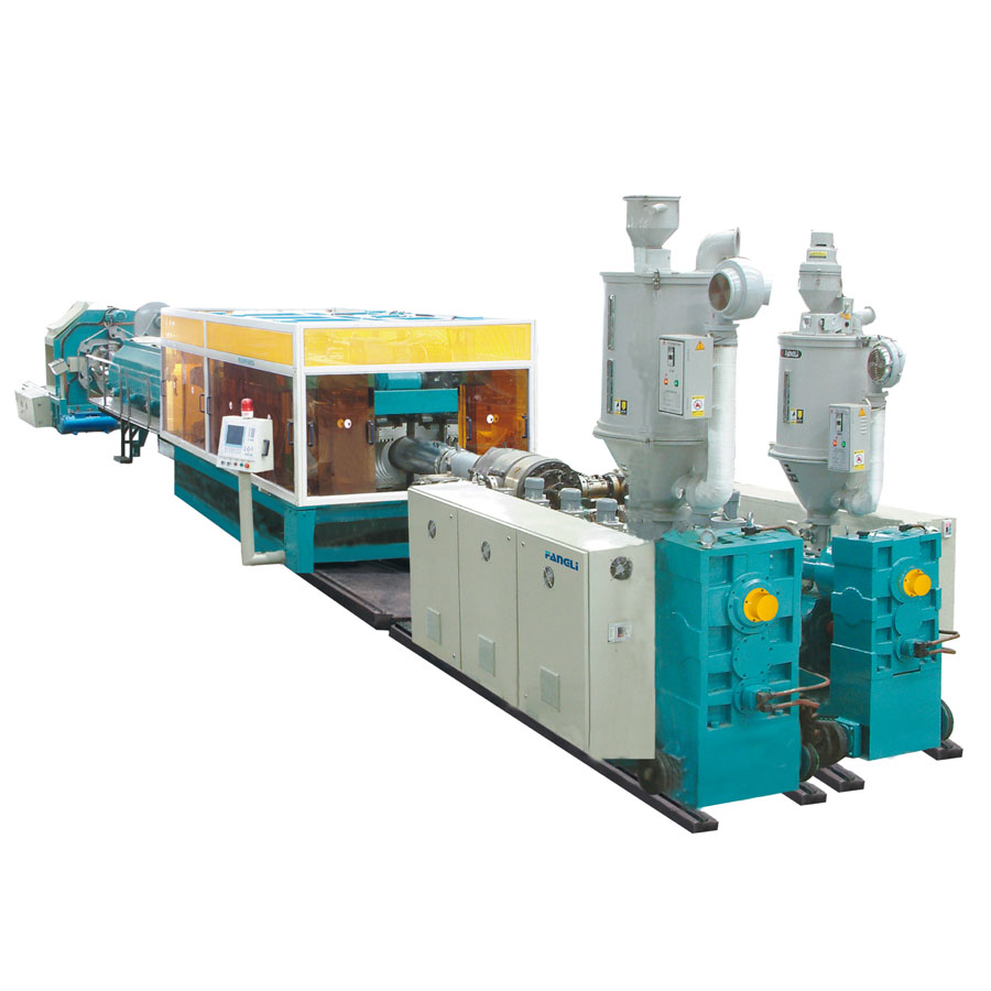 Equipamento de extrusão de tubo corrugado de parede dupla PEPP